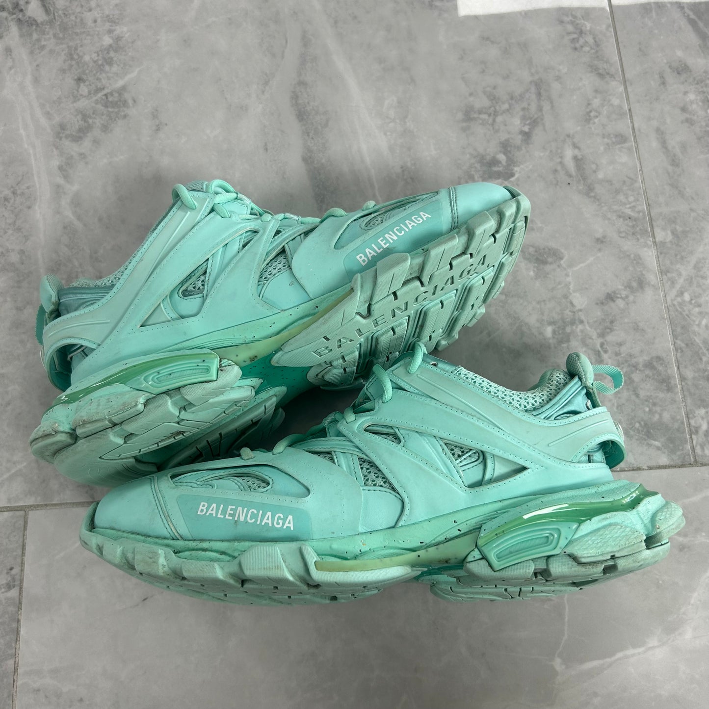 Balenciaga Track Recycled Green (USED NO BOX)