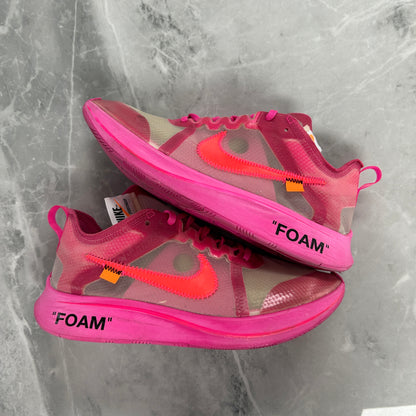 OffWhite Nike Zoom Fly SP Tulip Pink (USED)