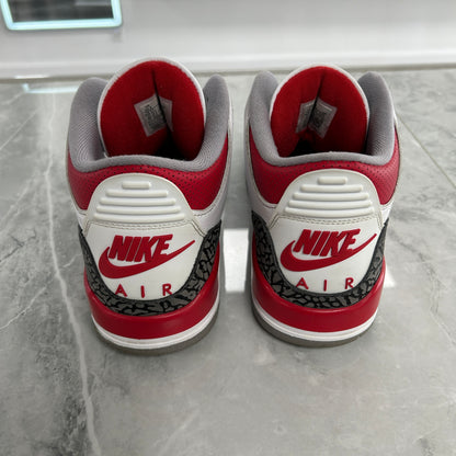 Jordan 3 Retro Fire Red (2022)(Used)(No Box)