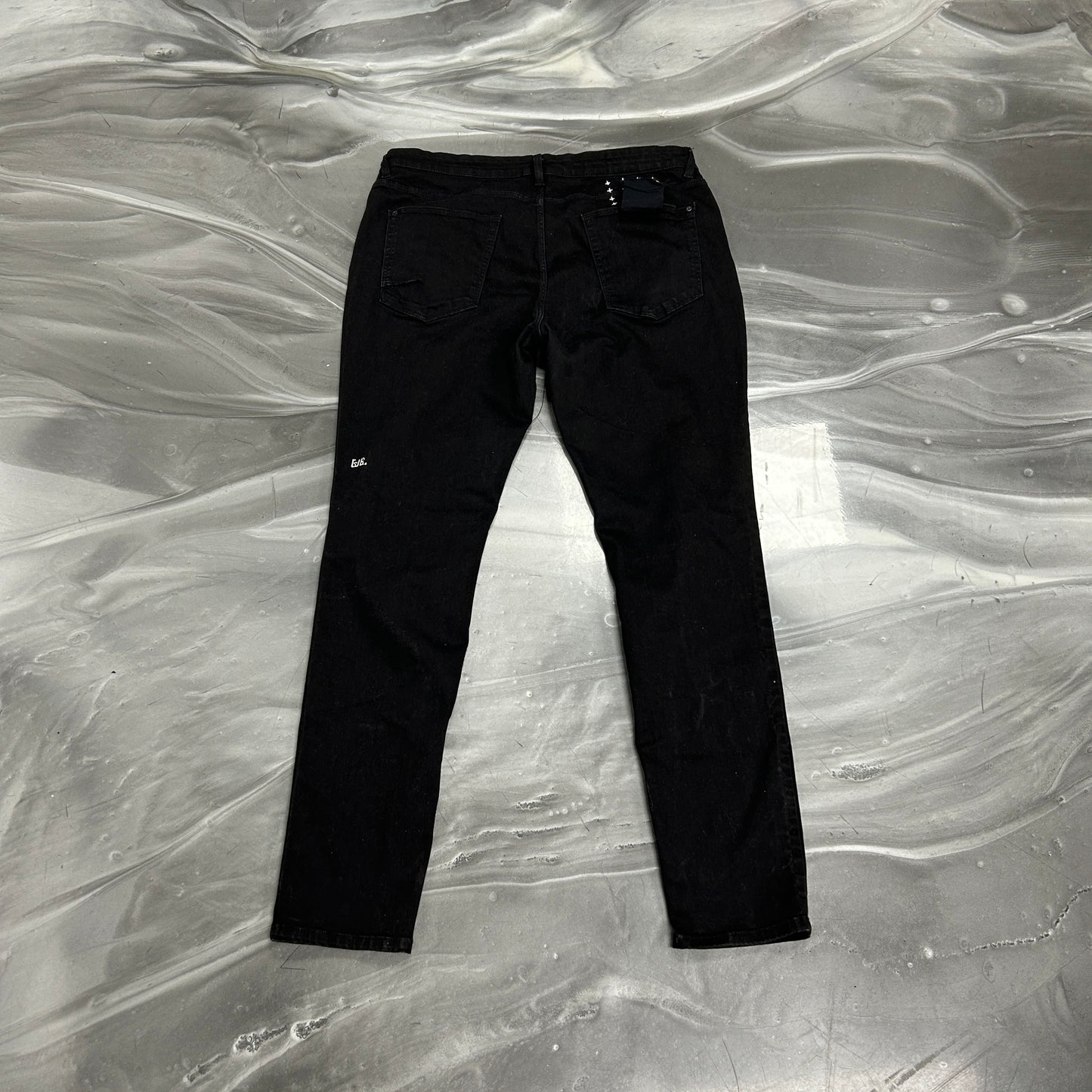 Ksubi Straight 001 Black Denim