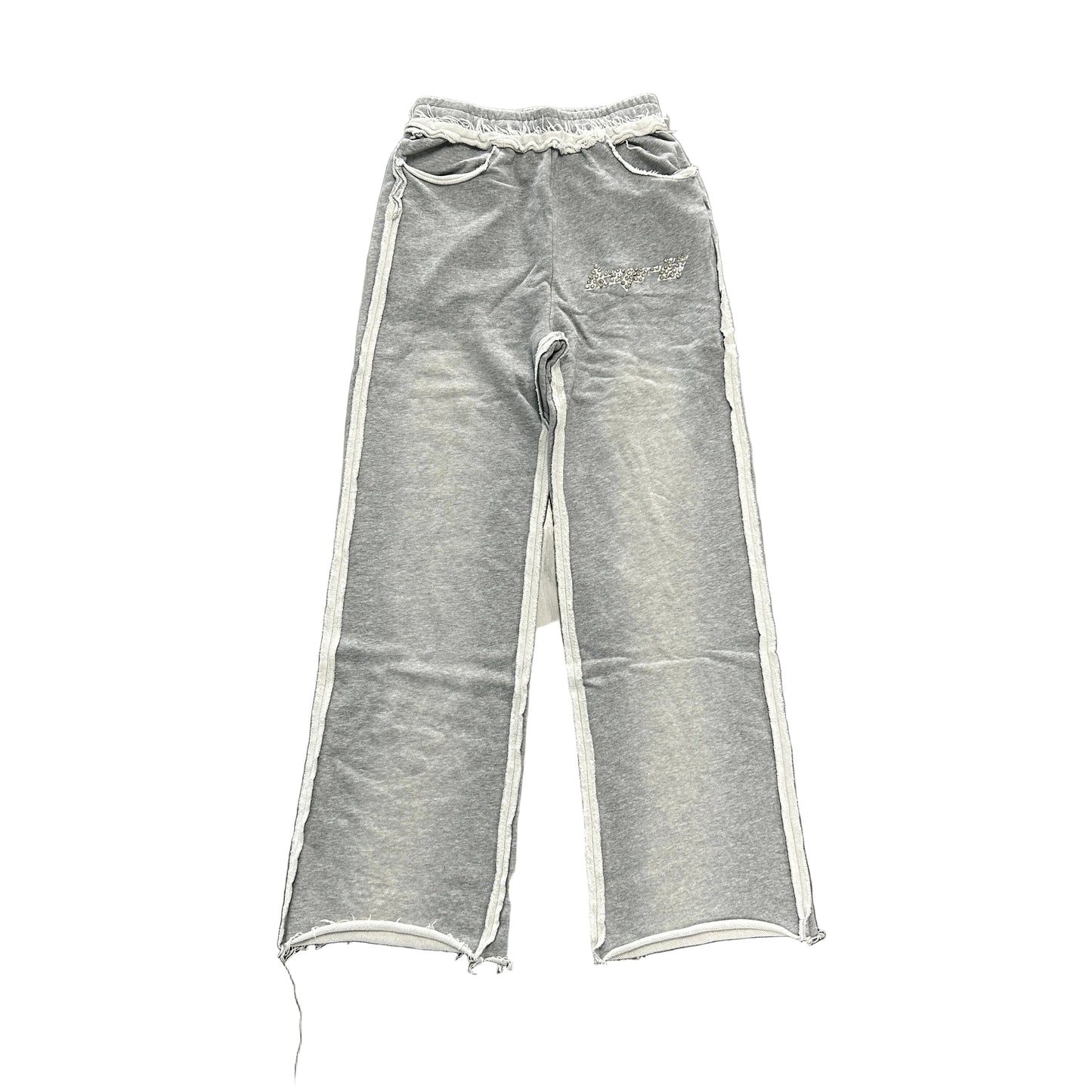 KYRA Grey Diamond Sweatpants