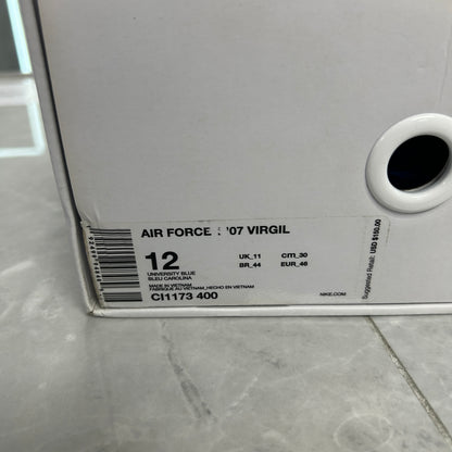 Nike Air Force 1 Low Off-White MCA University Blue (USED)