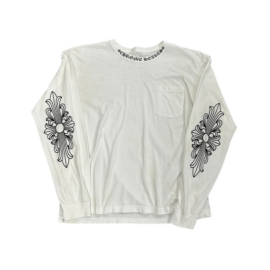 Chrome Hearts Neck Logo Long Sleeve