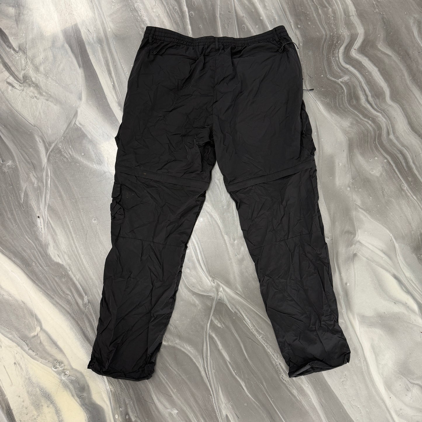 Kith Dupont Cargo Pocket Convertible Nylon Pants Black