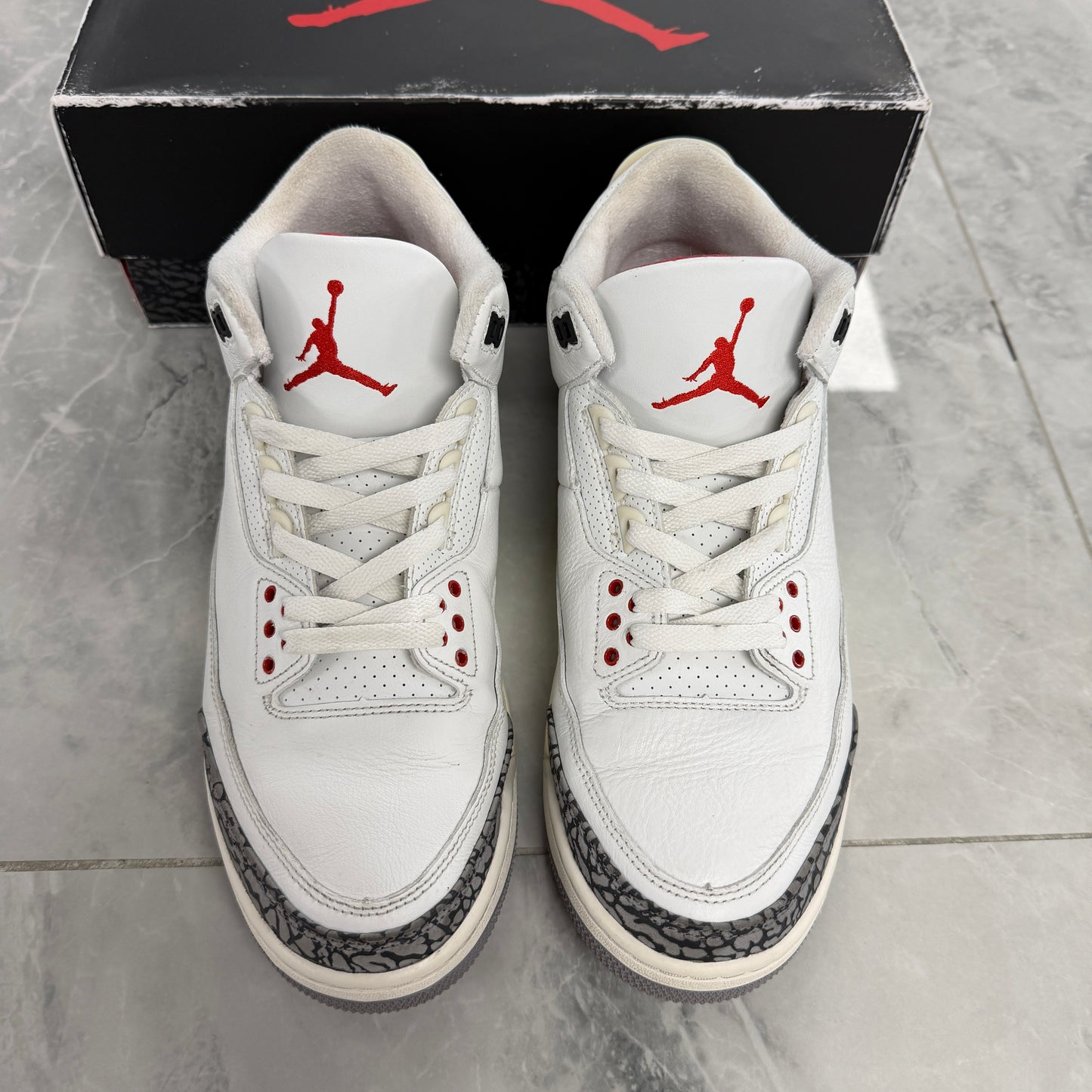 Air Jordan 3 Retro White Cement Reimagined (Used)