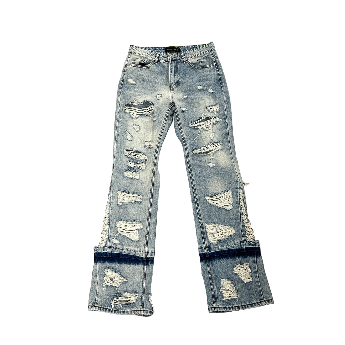 Who Decides War Gnarly denim in sky blue