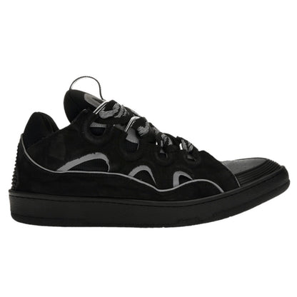 Lanvin Curb Sneakers 'Black Grey' (USED)