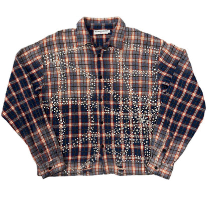 Vale Forever American Cup L/S Flannel Navy/Red