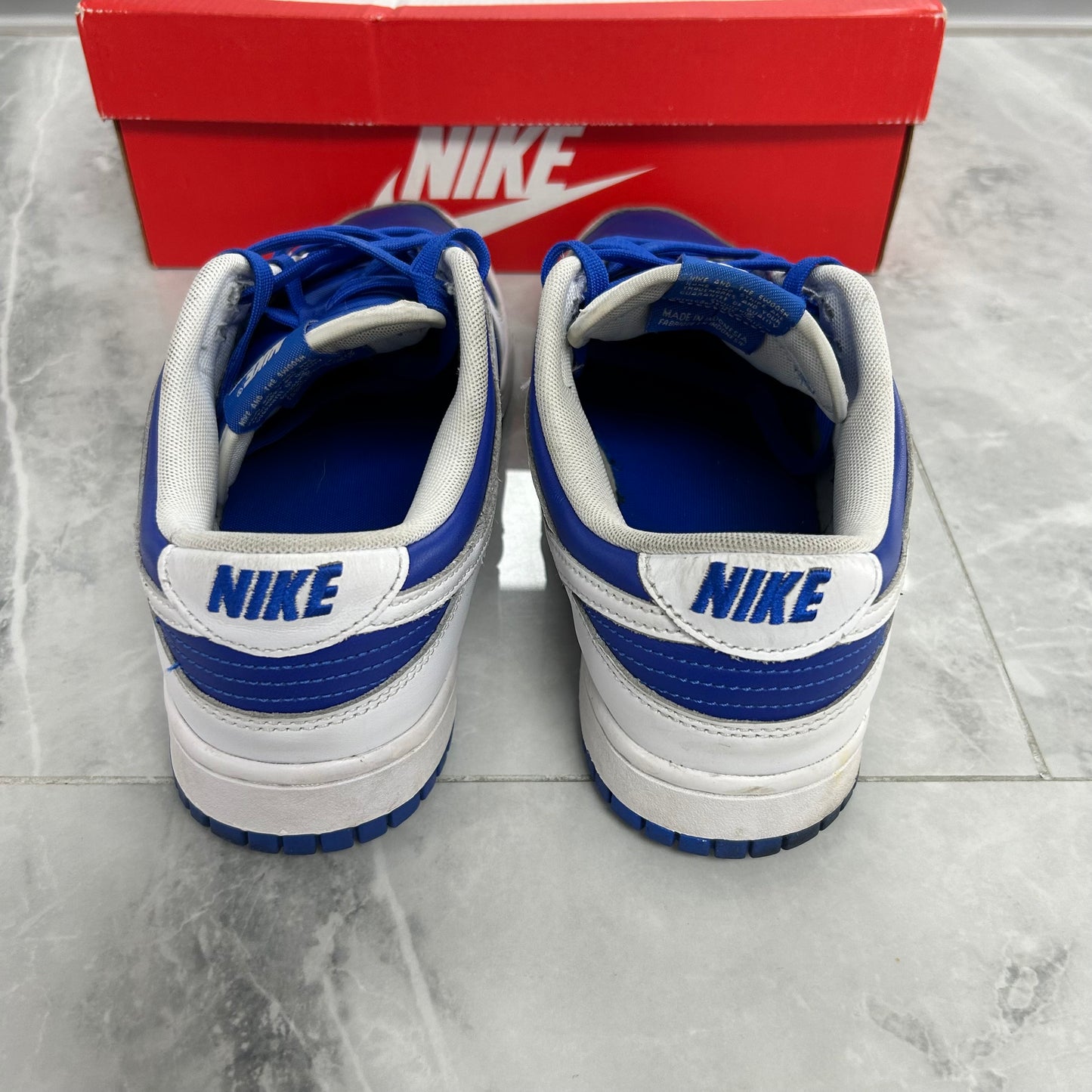 Nike Dunk Low Racer Blue White (USED)