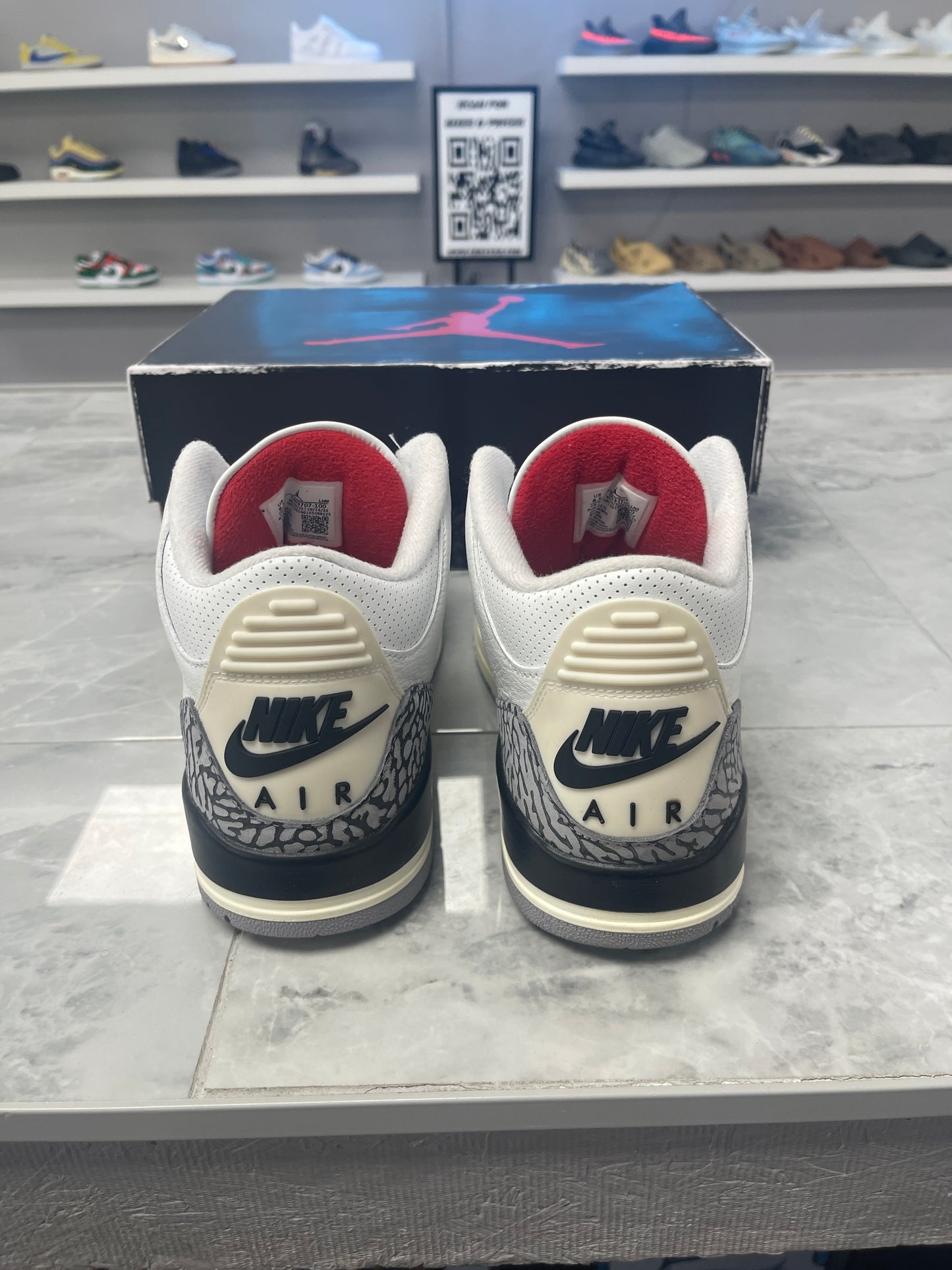 Jordan 3 Retro White Cement Reimagined (USED)