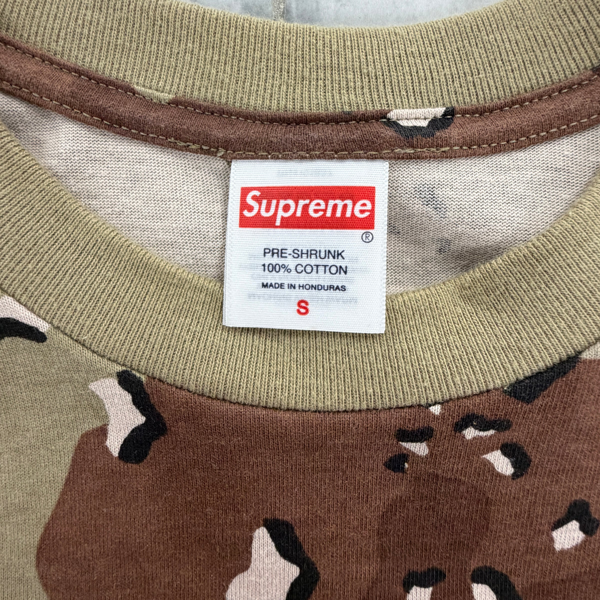 Supreme Dash Snow Tee Chocolate Chip Camo