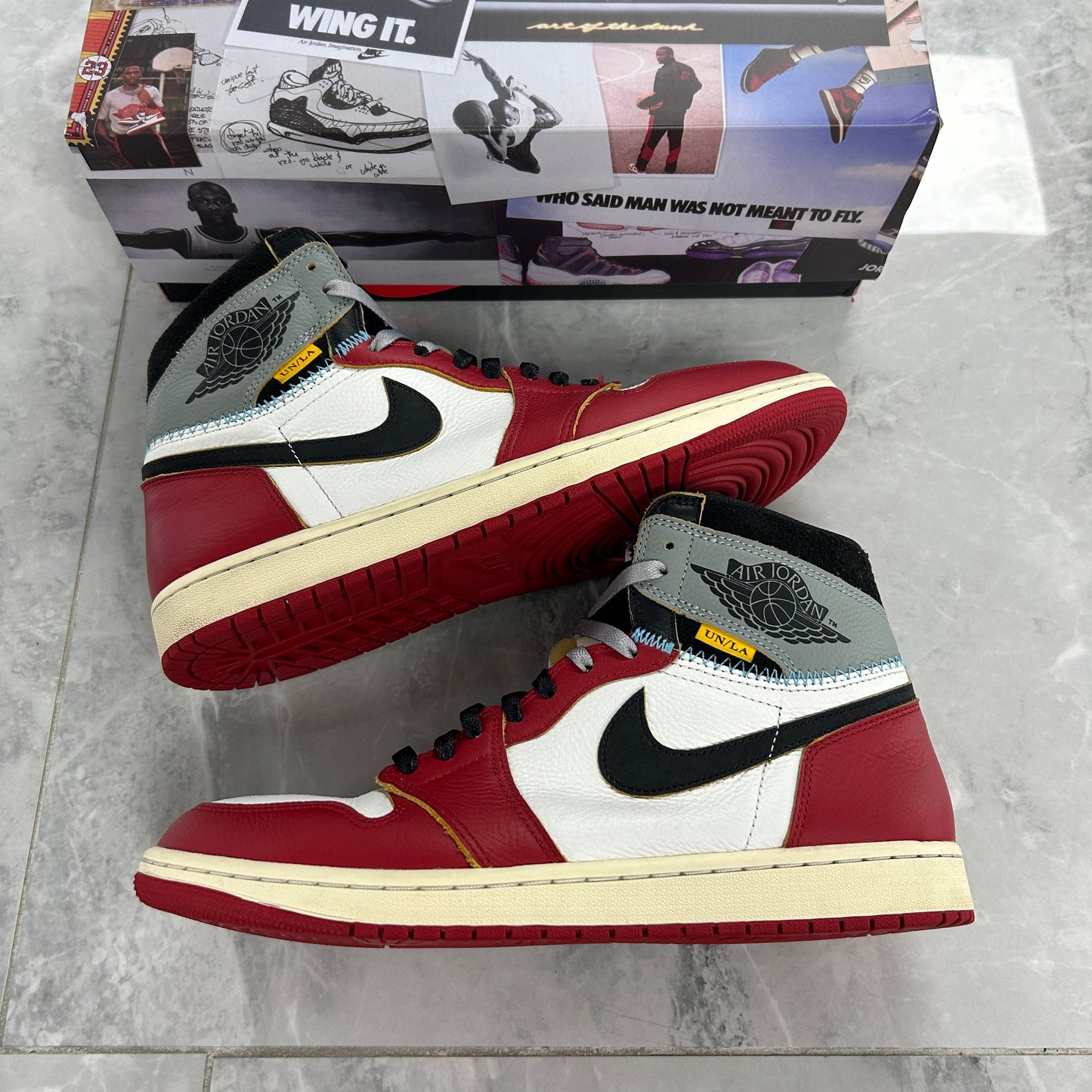Union LA x Air Jordan 1 Retro High OG SP Chicago Shadow (Used)