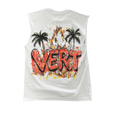 Retrovert Red Hollywood Cutoff Tee