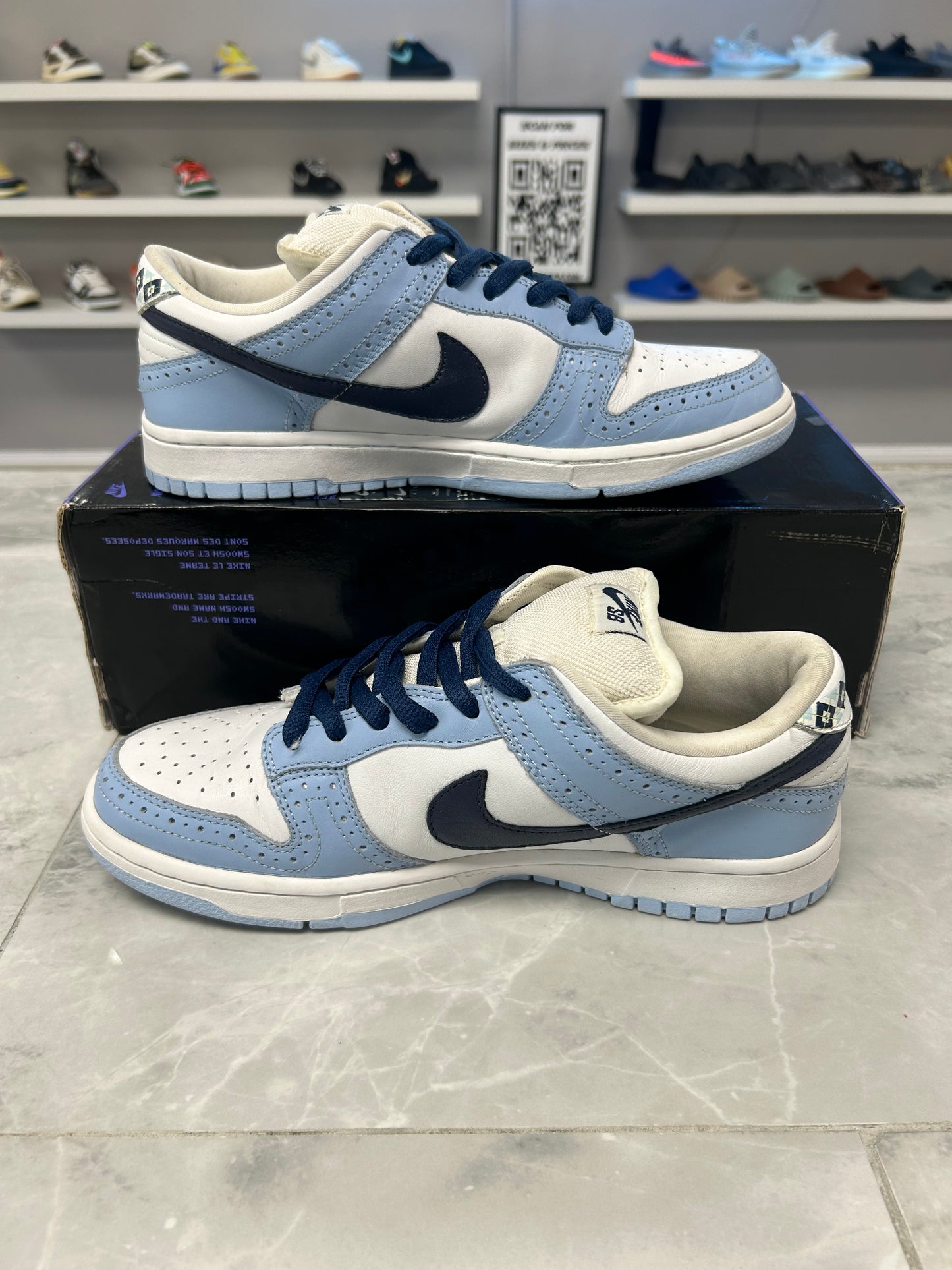 Nike SB Dunk Low Golf Pack Blue (USED)