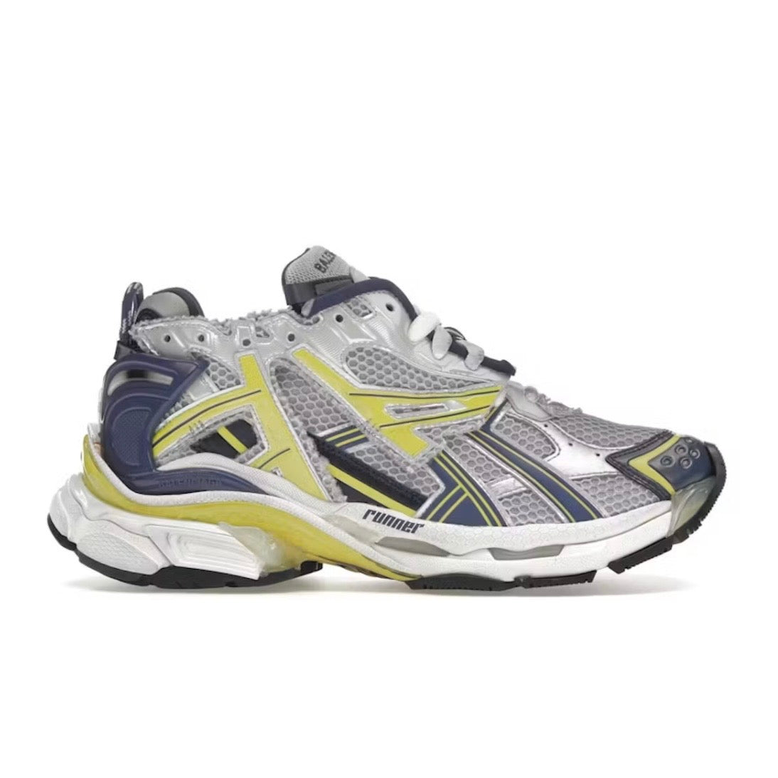Balenciaga Runner White Blue Yellow Grey Black