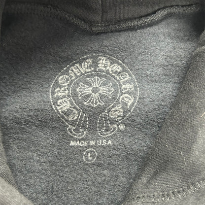 Chrome Hearts Floral Sleeve Horseshoe Hoodie