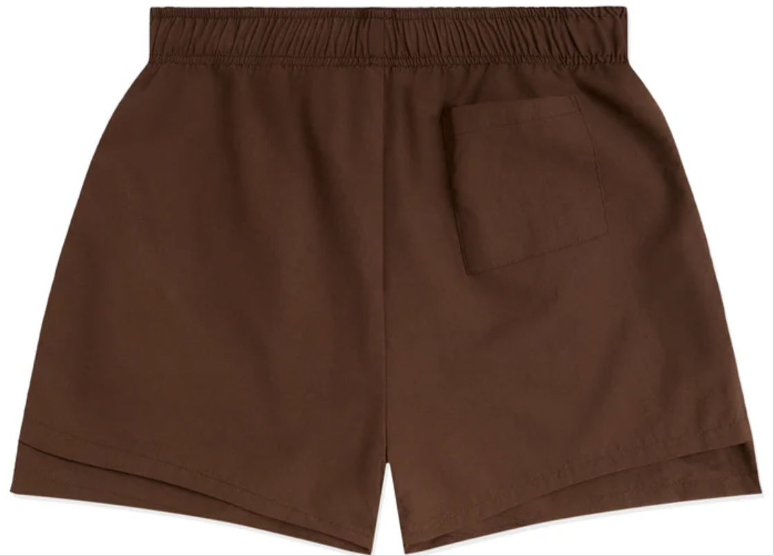 SP5DER OG WEB DOUBLE LAYER SHORT BROWN/BLUE