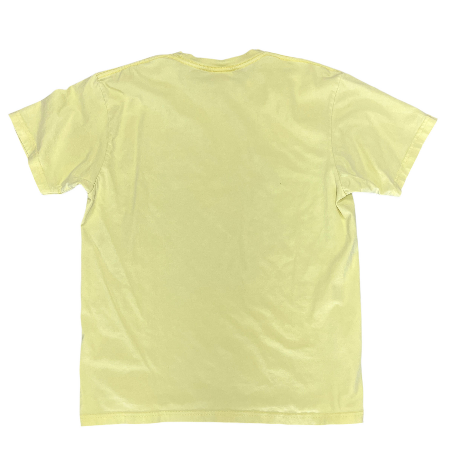 Supreme Kaws Chalk Logo Tee Yellow