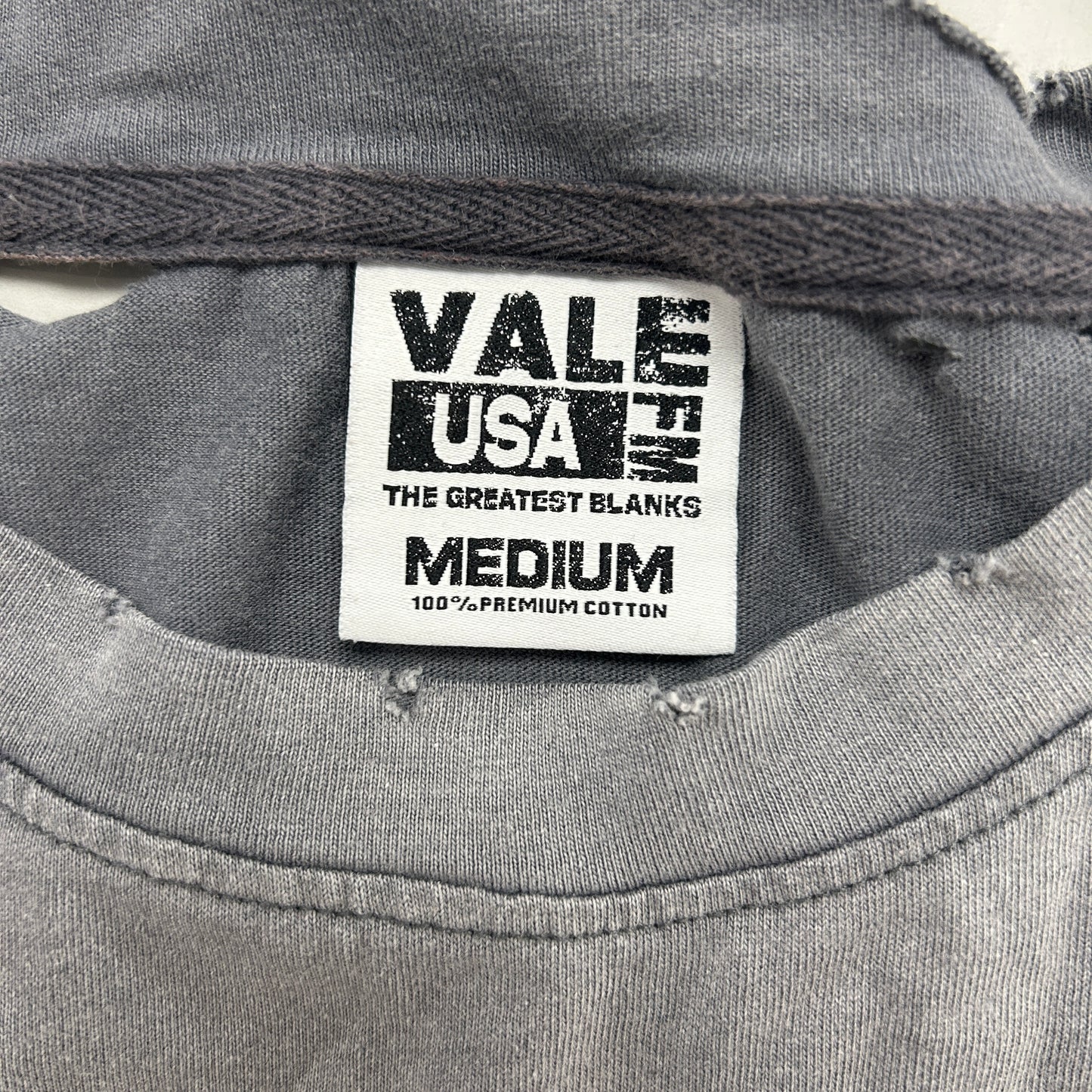 Vale Forever Robber Bling Tee Grey