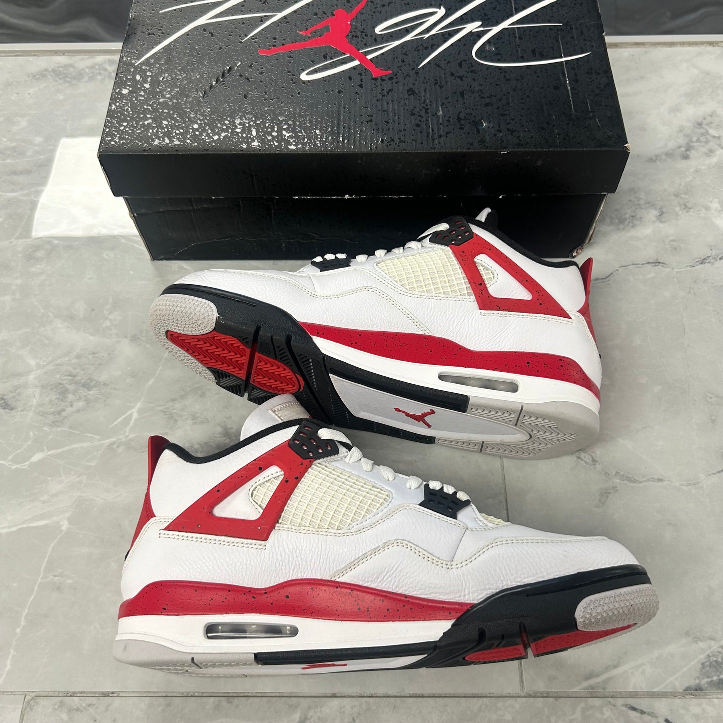 Jordan 4 Red Cement (USED)