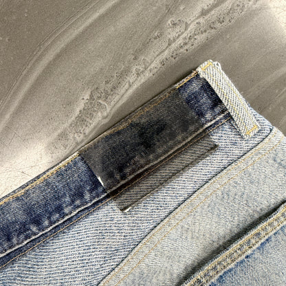 Our Legacy Third Cut Straight-Leg Printed Jeans