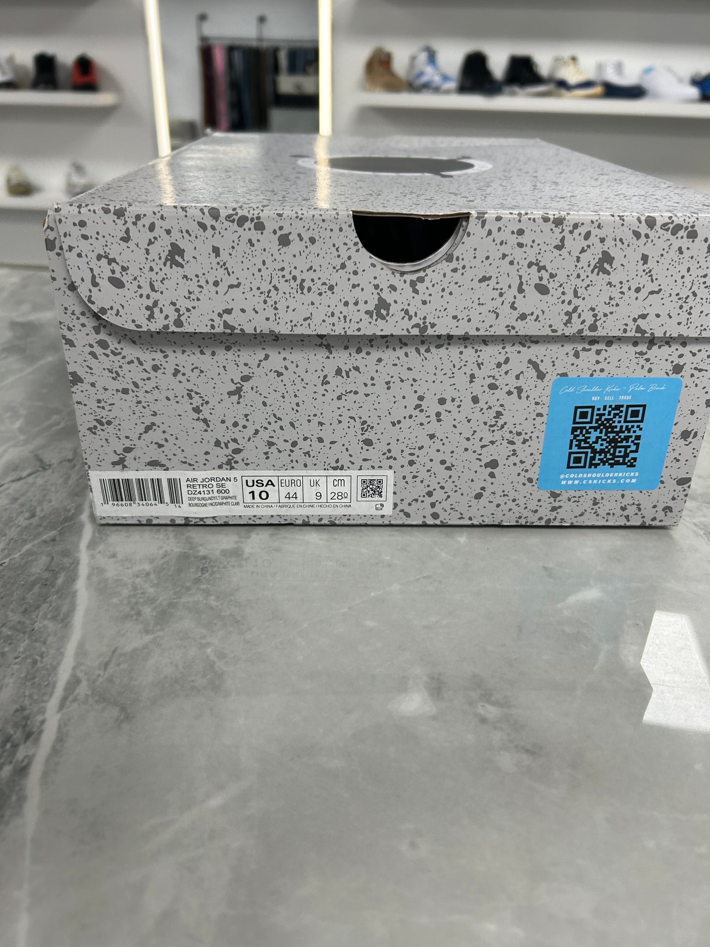 Jordan 5 Retro Burgundy (USED)