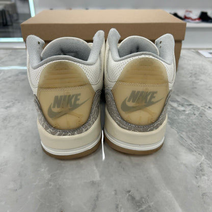 (SZ 9M)(USED NO BOX) Jordan 3 Retro Craft Ivory