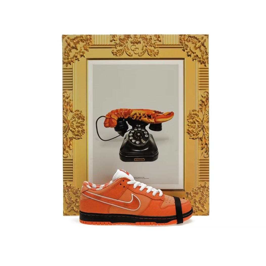 Nike Dunk Low SB Concepts Orange Lobster Special Box (USED)