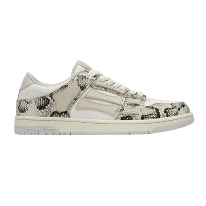 AMIRI Skel Top Low Snake Alabaster (USED)