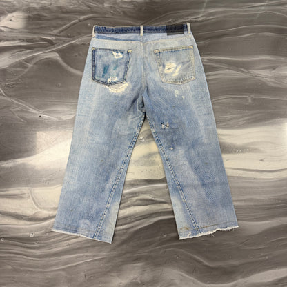 Our Legacy Third Cut Straight-Leg Printed Jeans