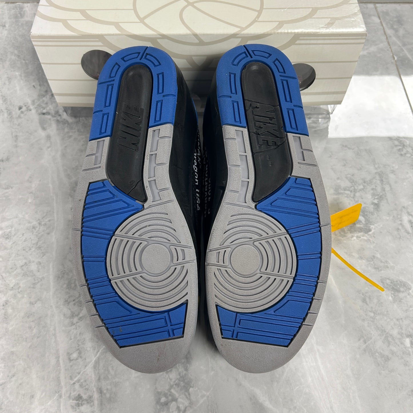 Jordan 2 Retro Low SP Off-White Black Blue (USED)