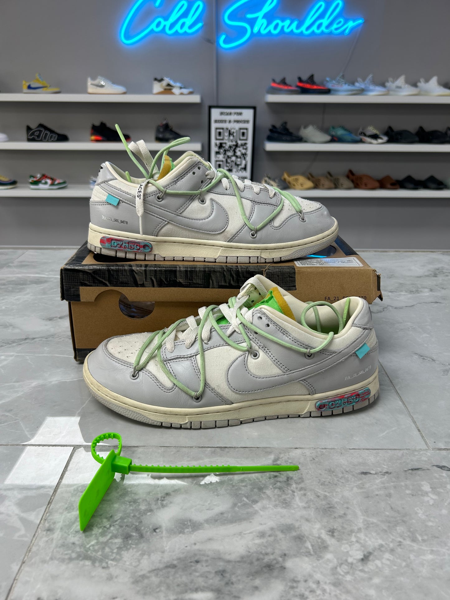 Nike Dunk Low Off-White Lot 7 (USED)