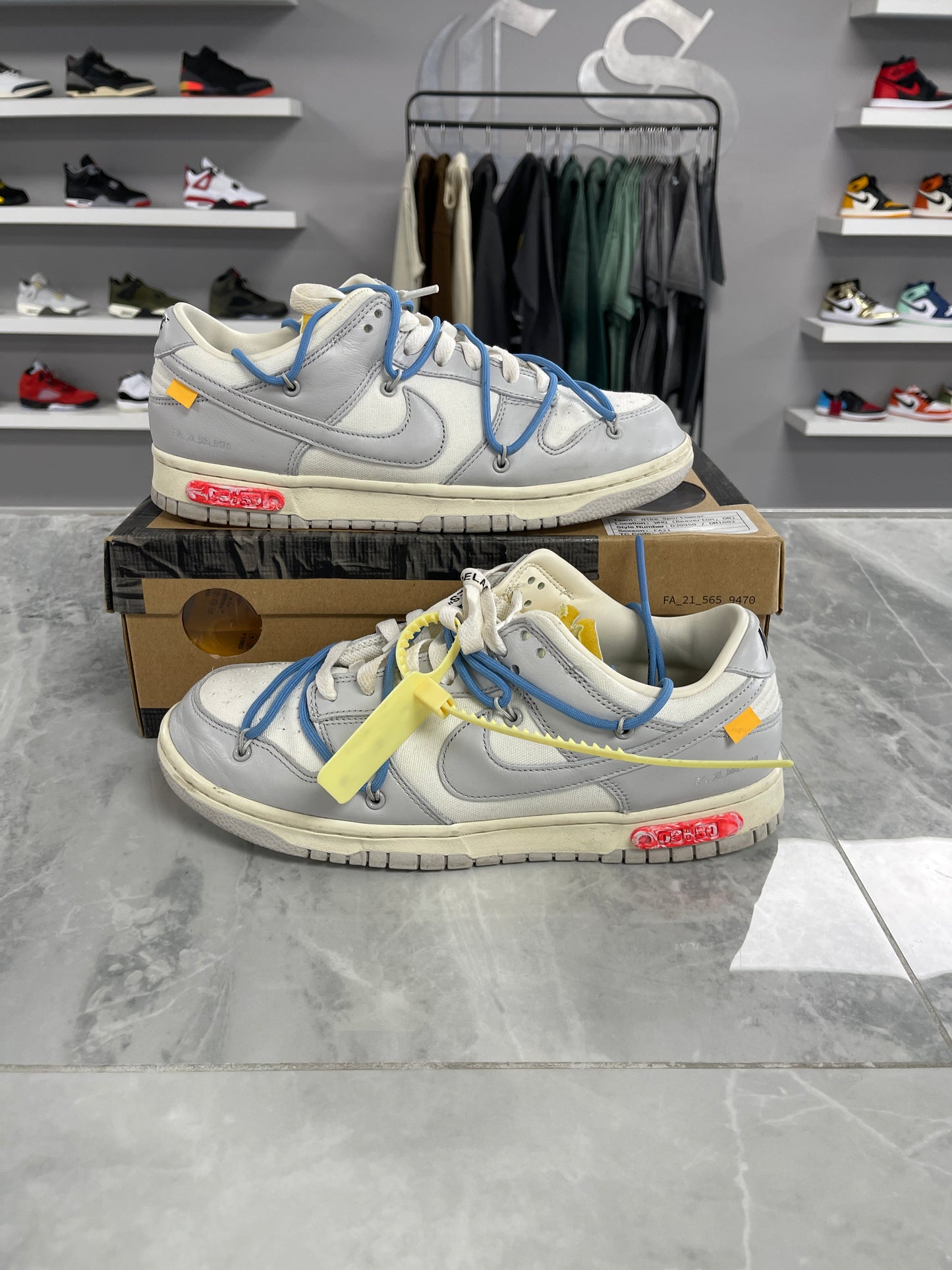 Nike Dunk Low Off-White Lot 5 (USED)