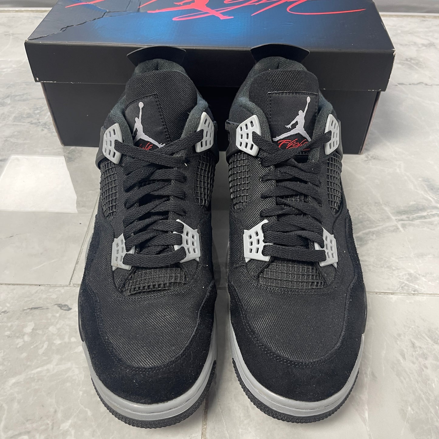 Jordan 4 Retro SE Black Canvas (USED)