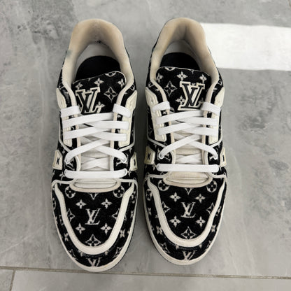 Louis Vuitton Textile Monogram Trainer Sneaker (Used)(No Box)