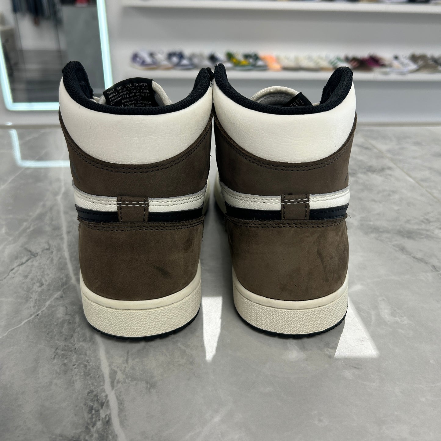 Jordan 1 Retro High OG Dark Mocha (USED NO BOX)