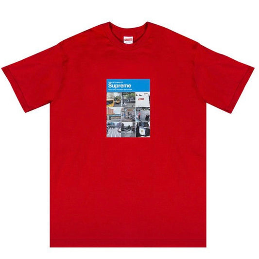 Supreme Verify Tee Red