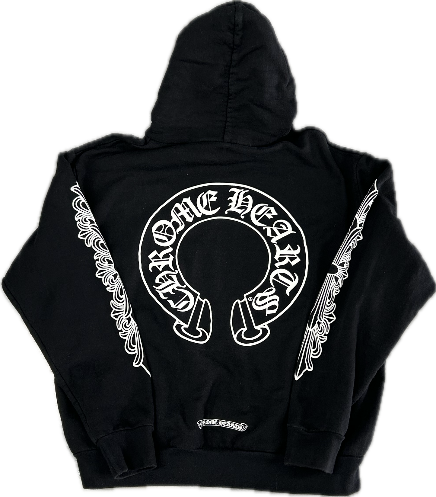 Chrome Hearts Horse Shoe Floral Hoodie