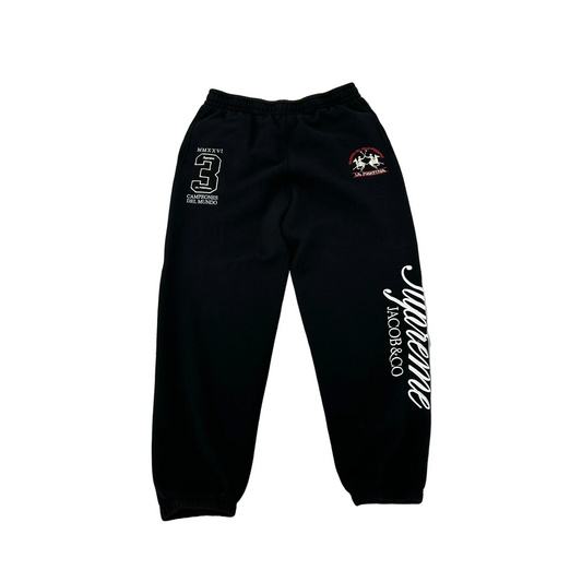 Supreme x Jacob & Co. Black Sweatpants