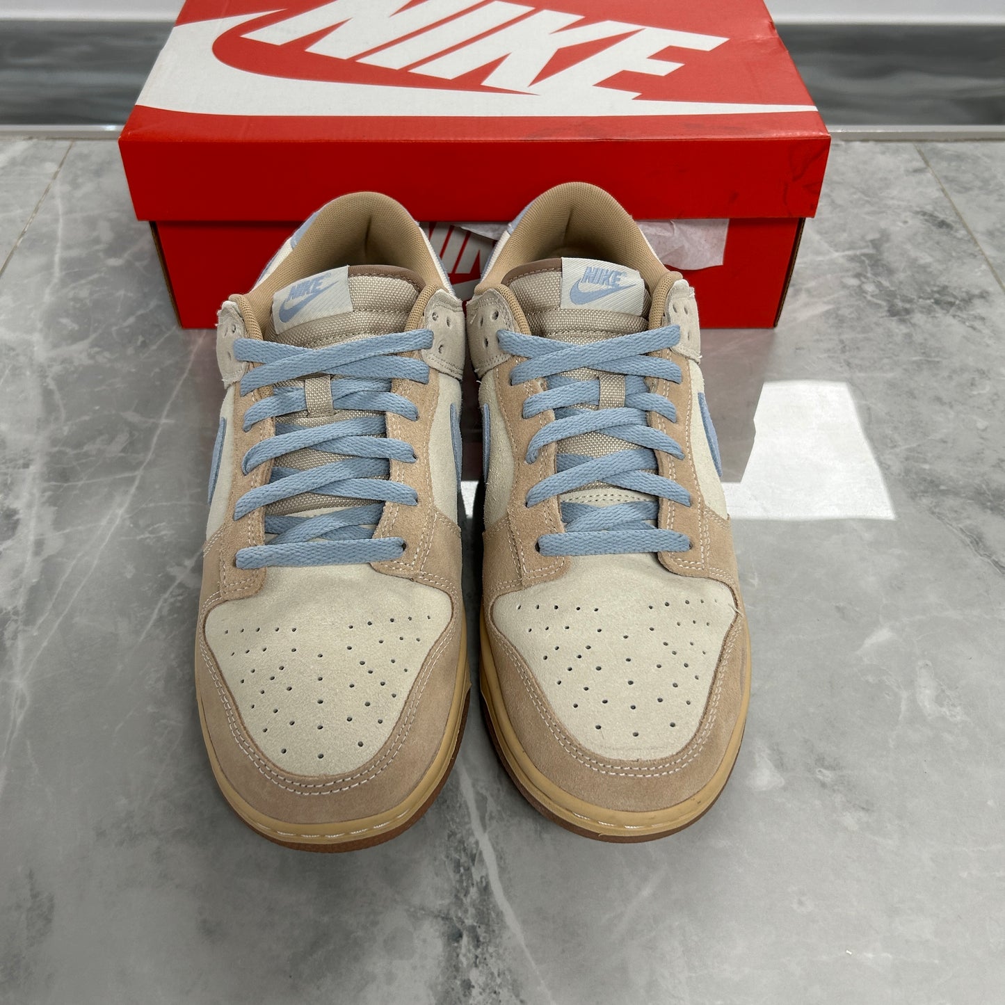 Nike Dunk Low Sanddrift Light Armory Blue (USED)