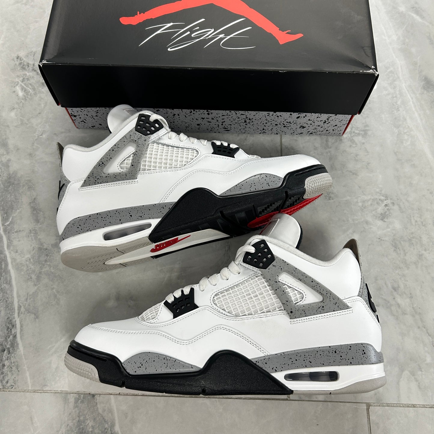 Air Jordan 4 Retro OG White Cement 2025 (Used)