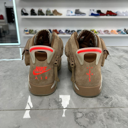 Travis Scott x Air Jordan 6 Retro British Khaki (Used)(No Box)
