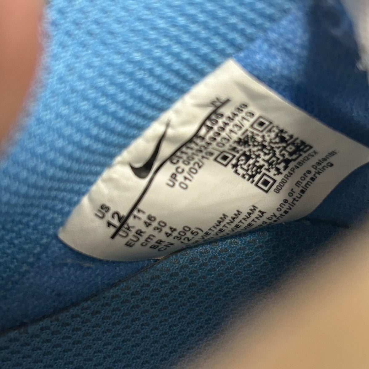 Nike Air Force 1 Low Off-White MCA University Blue (USED)