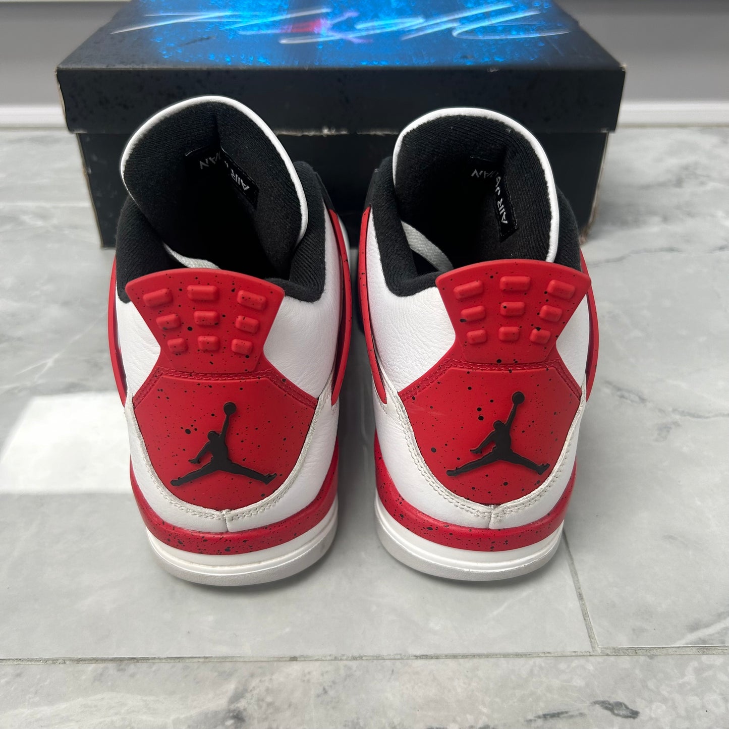 Jordan 4 Red Cement (USED)