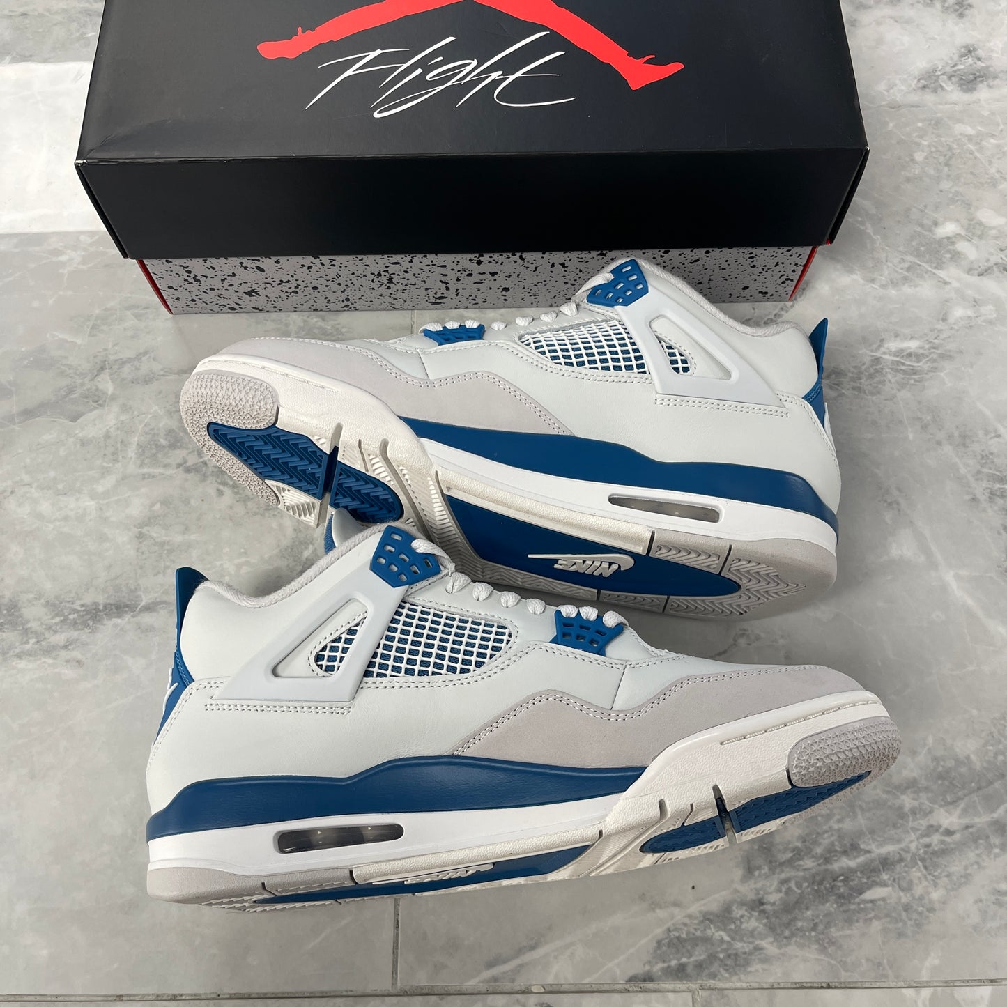 Jordan 4 Retro Military Blue (2024)(USED)