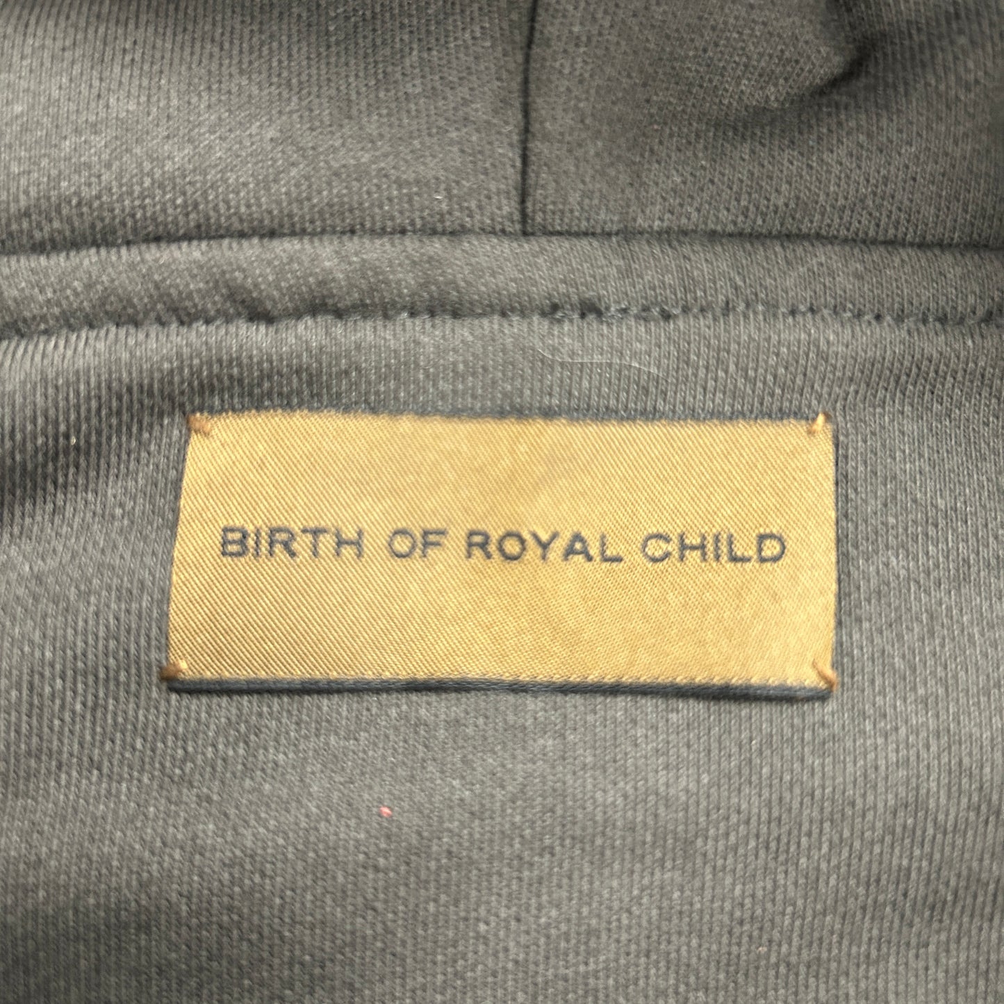 Birth Of Royal Child Flash Light Hoodie in Black