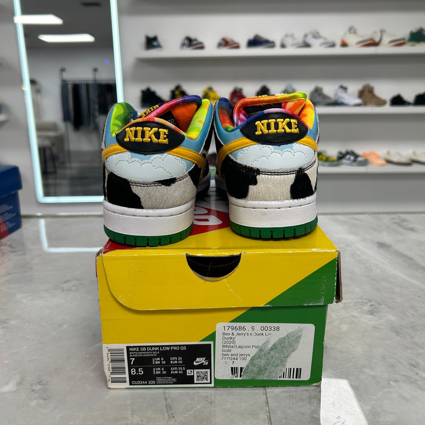 Nike Dunk Low SB Ben & Jerry Chunky Dunky (USED)