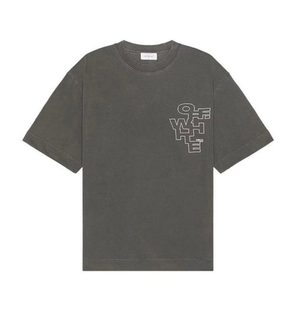 Off-White Outline Arrow Skate Short Sleeve Tee Black/White