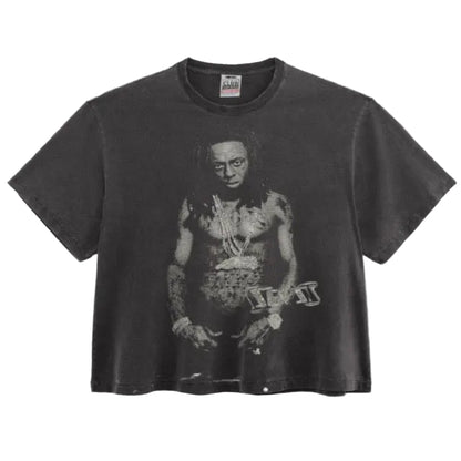 Triple Sevens Weezy Tee Vintage Washed Black