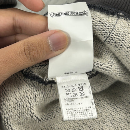 Chrome Hearts Y-Not Embroidered Dagger Logo Hoodie